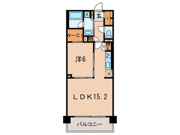 アデグランツ藤が丘の物件間取画像